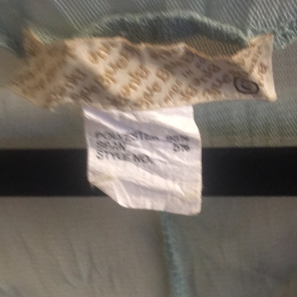 Blue Blue green ombré midi dress with slip - Picture 4 of 6